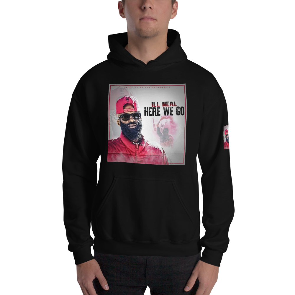 HeERE WE GO HOODIES (BLACK)