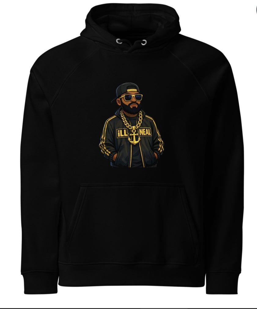 ILL NEAL BLACK & GOLD EXCLUSIVE HOODIE