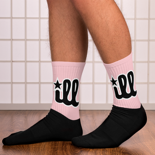 ILL SOCKS PINK