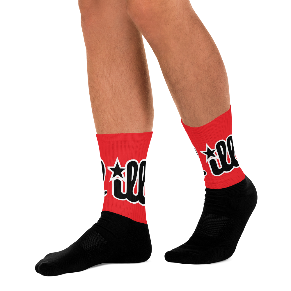 ILL SOCKS RED