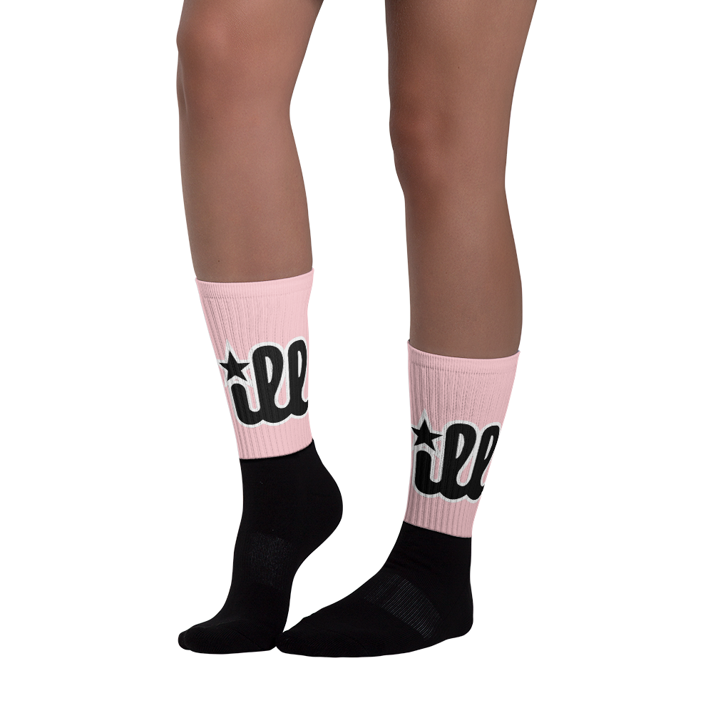 ILL SOCKS PINK