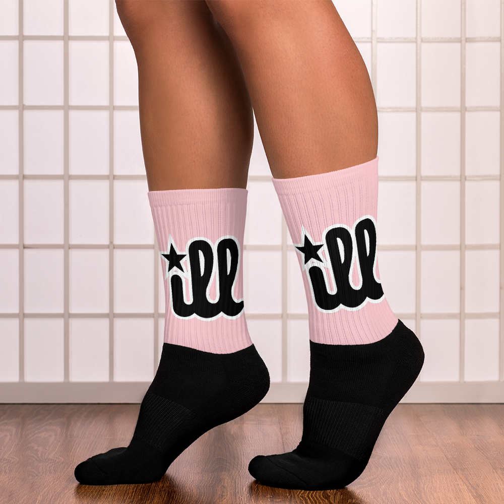 ILL SOCKS PINK