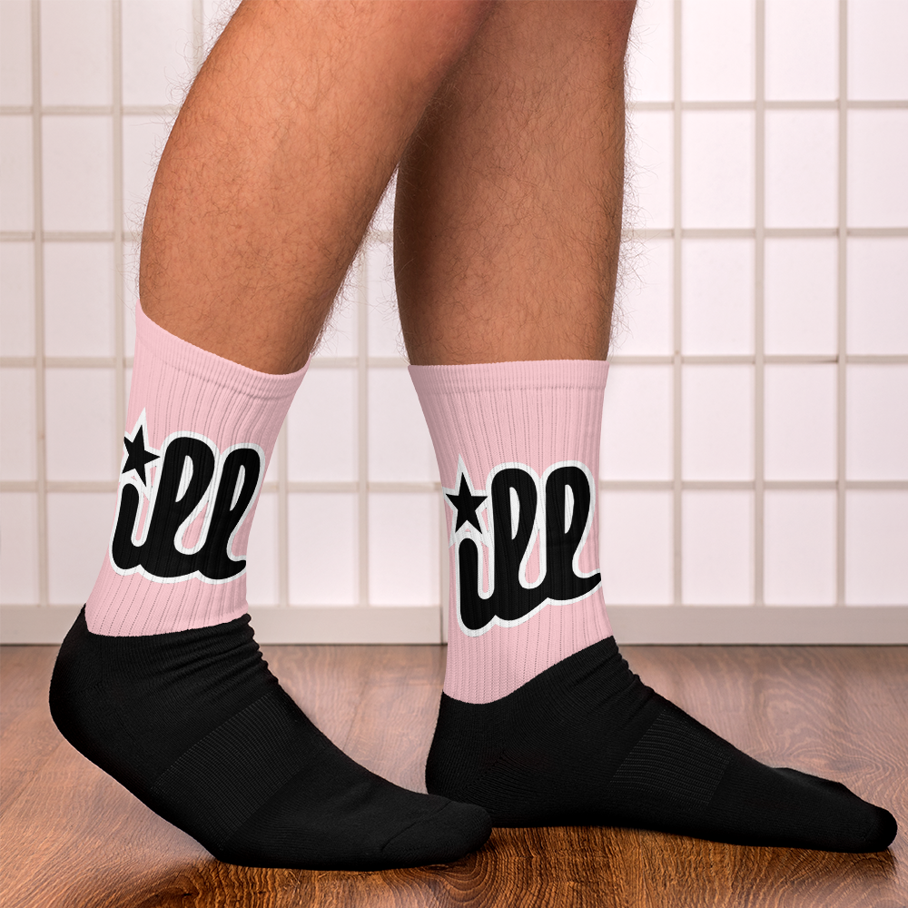 ILL SOCKS PINK