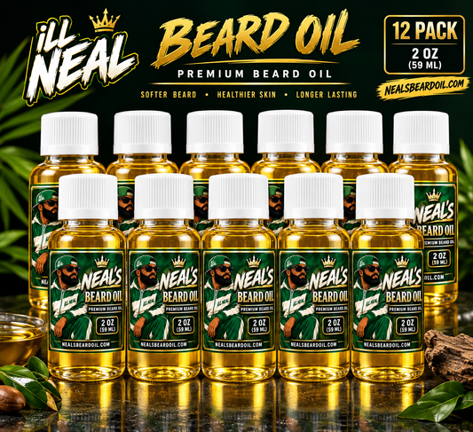 NEALS BEARD OIL (WHOLESALE 12 BOTTLES)